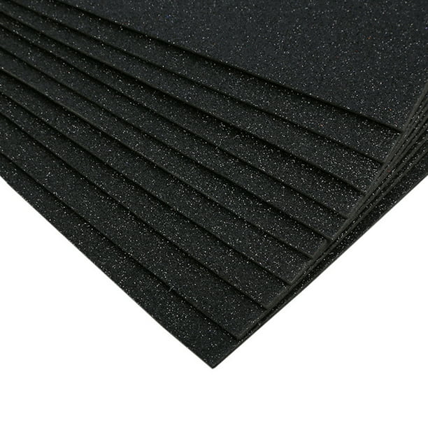 Black Glitter Paper