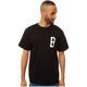 thumbnail image 1 of Black Scale The B Logo Camiseta gráfica para hombre, negro, mediano, 1 of 1