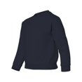 thumbnail image 2 of Heavy Blend Youth Sweatshirt, XS, Navy, 2 of 3