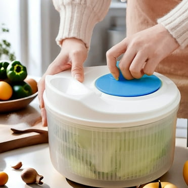 CLLYZFFJ Capacity 3L Salad Spinner Vegetable Washer Fruit Veggie Bowl Collapsible
