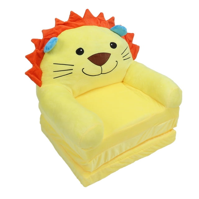 Sofá plegable para niños, sofá plegable para niños, sofá plegable de felpa para niños, sofá para niños pequeños, respuesta rápida Jadeshay A