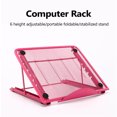 thumbnail image 4 of Folding Laptop Cooling Stand Holder Portable Rack Computer Rack, 4 of 6