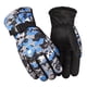 thumbnail image 1 of Guantes de cuero con pantalla táctil para hombres y mujeres, guantes gruesos con forro polar, resistentes al viento, impermeables y cálidos para andar en motocicleta en invierno, 1 of 6