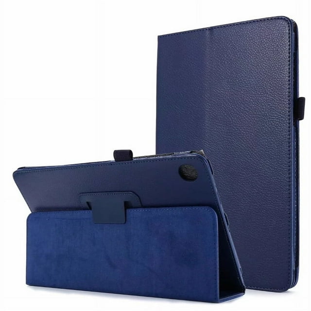 Tablet Funda For Lenovo Tab M10 Plus Case 10.3 Inch TB X606F X606X Flip Cover Stand Shell For Lenovo Tab M10 FHD Plus Case Coque dark blue M10 Plus (10.3 inch)