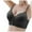 Black, variant on 2PC Womens Bras Lift Up Full Cup No Retraction Sag Cover Balconette Bra,Red,44