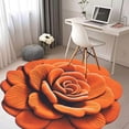 thumbnail image 3 of Flower Floor Mat, Plush Diatomaceous Anti Slip Comfortable Absorbent Mat with Pattern for Bedroom, Designed with Durable Rubber Backing, 3 of 7