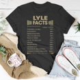 thumbnail image 5 of Lyle Name Gift Lyle Facts Unisex TShirt, 5 of 6