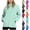 Style1-Mint Green rain jacket women, variant on Womens Rain Jacket Waterproof Hooded Zipper Pockets Outdoor Hiking Spring Fall Travel Windbreaker Coat White S