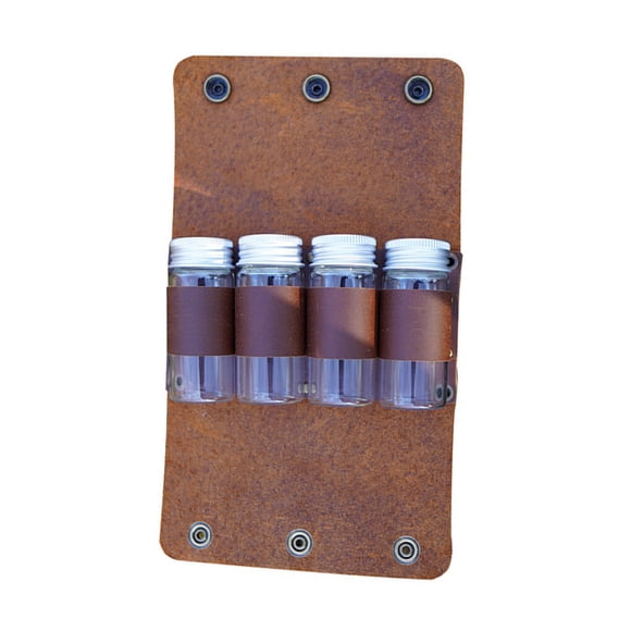 Soidarity 4 piezas de botellas de especias para acampar, tarros de condimentos, cocina de viaje al aire libre Kits de desorden para acampar