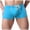 a19-Blue, variant on kpoplk Mens Basic Classic Swim Briefs Padded Bikini Swimwear Square Swimsuit Bikini Bottoms Low Rise S-XXL Size XL,Red