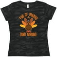 thumbnail image 3 of Inktastic Thanksgiving Dinner Holiday Turkey Women's T-Shirt, 3 of 5