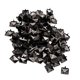 thumbnail image 4 of 100 Piezas Remaches de Rápido Botones Decorativos Botón de Costura Herramienta Negro Hugo Pyramid Square Stud Rivets, 4 of 6