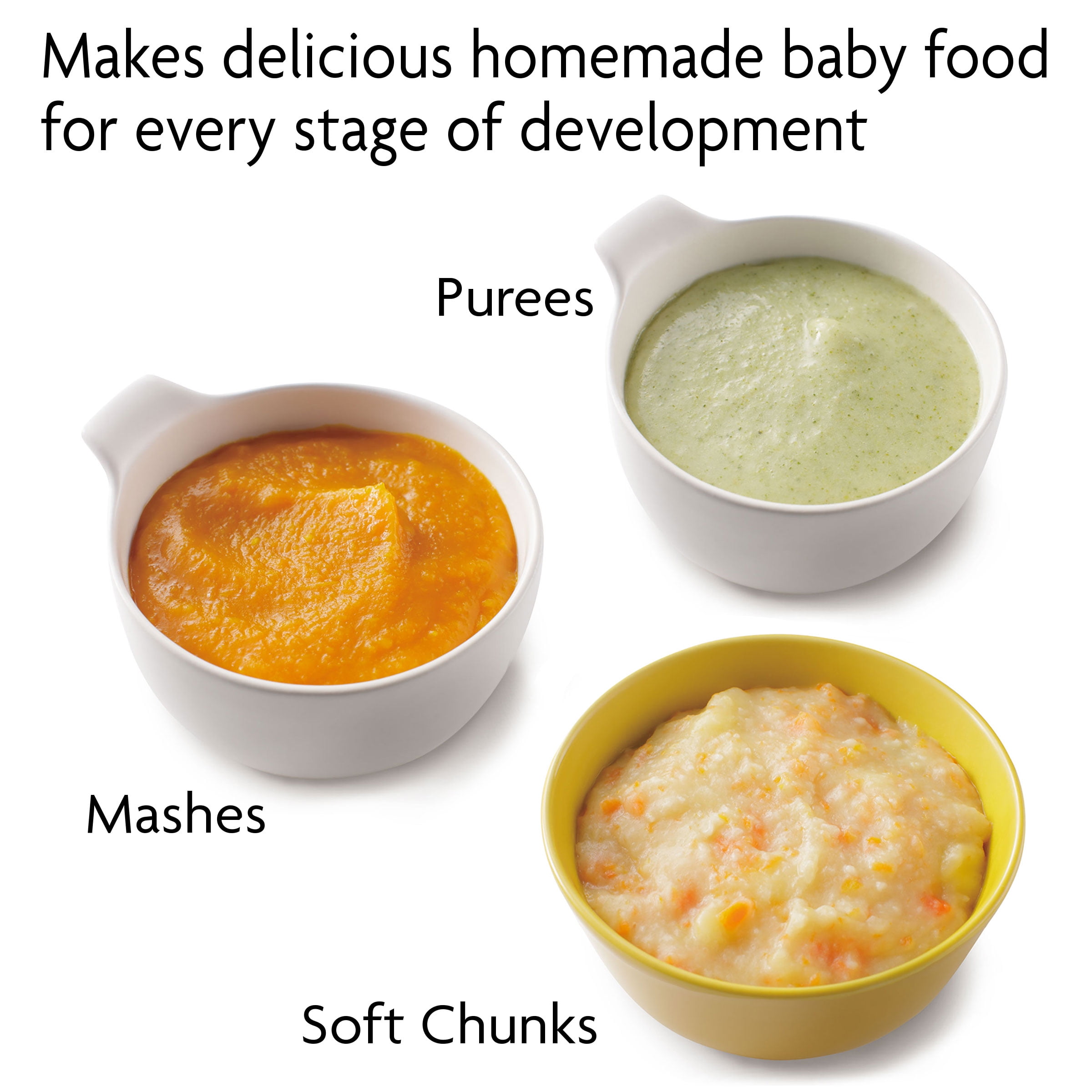 Baby Brezza Glass Baby Food Maker Cooker and Blender to Steams in Glass Bowl - 4 Cup Capacity Glass Food Maker