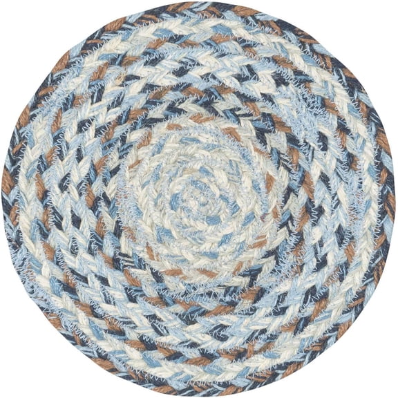 Set of Trivets, 10"x10", Blue
