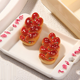 thumbnail image 1 of Nvzi Mini figuras de resina que imitan pan frito (10 unidades) - 0,98 * 0,51 * 0,32 pulgadas, comida de resina realista, ideal para decorar joyas, clips y mini paisajes., 1 of 5