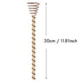 thumbnail image 2 of Paquete de 18 Estacas para Plantas Electrocultivo, Antenas Jardinería Cobre Electrocultivo 12", Bobina, 2 of 5