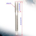 thumbnail image 4 of Aopin M7 x 0.75 Taper Hand Tap HSS Metric Female Thread High Speed Steel Hand/Machine Use Straight Flute Screw Tap, For Used To Make New Threads, Re-Thread Damaged And Jammed Threads 1 Pcs, 4 of 4