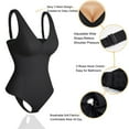 thumbnail image 6 of Women's Thong Bodysuit Shapewear V Neck Fajas Waist Trainer Tummy Control Jumpsuit Tops Leotard Vest, 6 of 6
