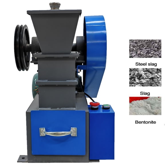 60*100 Jaw Crusher Crush Machine Ore Coke Coal Stone Shatter Grinder with Drawer 220V