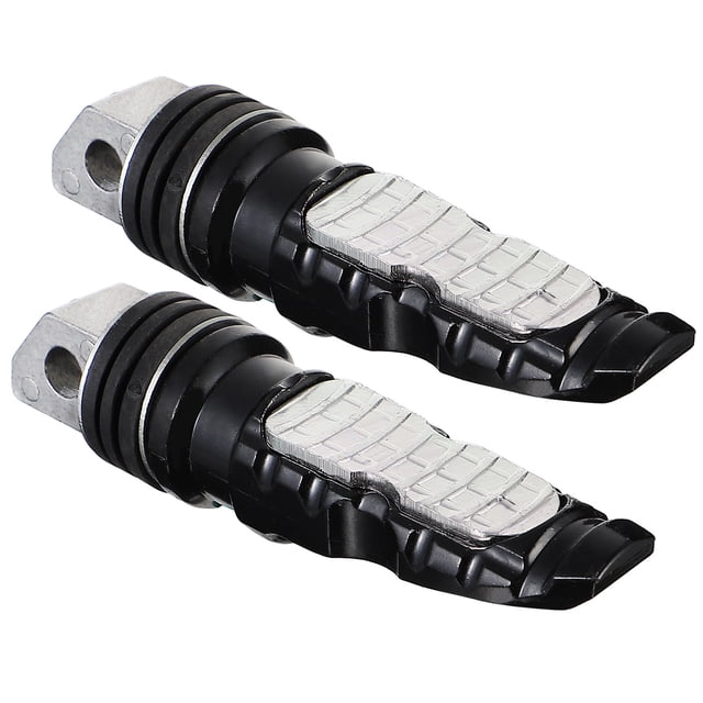 BESTYASH 2Ud Footrest Para Metálico Plata Con Alta Dureza Y Resistente A Deformaciones