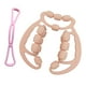 thumbnail image 3 of Rodillo de relajación con 24 ruedas, resistente y multifuncional, con puntos de presión y abrazadera para la pierna. Rosa, 3 of 9