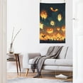 thumbnail image 4 of Halloween Flag, Halloween Pumpkin Ghost Flying Double Sided Garden House & Yard Flag for Outside Room, Welcome Flags for Outside Yard Halloween Outdoor Indoor Decorations 3x5FTT, 4 of 5