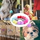 thumbnail image 5 of Hair Ties,16pcs Pom Pom Elastic Hair Ties Hair Pom Fluffy Ponytail Holders For Girls Toddlers Pigtail,8 Colors/2 Inches, 5 of 5