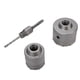 thumbnail image 1 of Abridor De Agujeros Para Hormigón, 2 Hoyos, Vástago De 2 Ranuras, Dientes De 3 Bordes, 60 Mm, 80 Mm, Kit De Sierra Perforadora En ángulo De 135 Grados Para Instalación De, 1 of 7