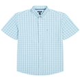 thumbnail image 4 of Men's IZOD Classic Breeze Plaid Short Sleeve Button-Down Shirt Color: Wild Rose Plaid Size: M, 4 of 5