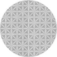 thumbnail image 1 of Ahgly Company Machine Washable Indoor Round Transitional Dark Gray Area Rugs, 4' Round, 1 of 7