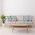 thumbnail image 4 of Ambesonne Colorful Throw Pillow Cover 4 Pack, Mediterranean Flora Tiles, 24", Multicolor, 4 of 6
