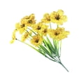 thumbnail image 3 of tredstone Artificial Flower Bouquet Simulation Floral Decor Home Office Ornament artificial Flower Bouquet, Yellow, 3 of 7
