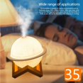 thumbnail image 2 of Humidificador de aire, minihumidificador ultrasónico de 200 ml con 3 modos de iluminación, control automático de humedad, humidificador de aire silencioso USB para el dormitorio de la oficina en casa, 2 of 5