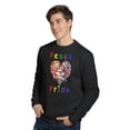 thumbnail image 3 of Peace Love Pride Maine Coon with Rainbow Sunglasses LGBT LGBTQ+ Sweatshirt Unisex Merch Cat Lover Kitten Owner Gifts - 01004, 3 of 6