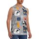 thumbnail image 2 of Balery Dog Camisetas sin mangas para hombre, absorbe la humedad y protege contra el mal olor.-Medium, 2 of 7
