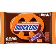 Snickers Fun Size Halloween Chocolate Candy Bars, 10.59 oz Bag