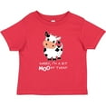 thumbnail image 3 of Inktastic Sorry, I'm a Bit MOOdy Today Cute Cow Pun Boys or Girls Baby T-Shirt, 3 of 5