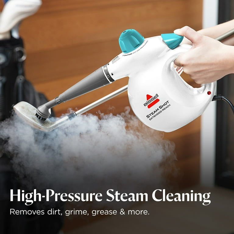 Bissell スチームクリーナー BISSELL Steam Shot Extended Reach Steam Cleaner and Sanitizer