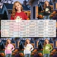 thumbnail image 4 of Xyant Halloween Shirts for Toddler Girls Pumpkin Ghost Graphic Tshirts Little Kids Cotton Long Sleeve Tee Top,Size 5-6 Years, 4 of 6