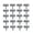 Gray, variant on Garden Edging Border 20PC Lawn Fence Plastic Cobblestone Effect Landscape Edging, Faux Stone Retaining Panels Interlocking Decorative Trim for Flower Bed Walkway Patio Yard