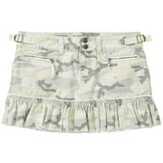 No Boundaries - Juniors Camo Ruffle Skirt
