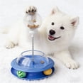 thumbnail image 6 of Cat Treat Dispenser Toy with Spinning Ball, Feather Teaser, and Interactive Track for Indoor Cat Entertainment and Exercise, 6 of 6