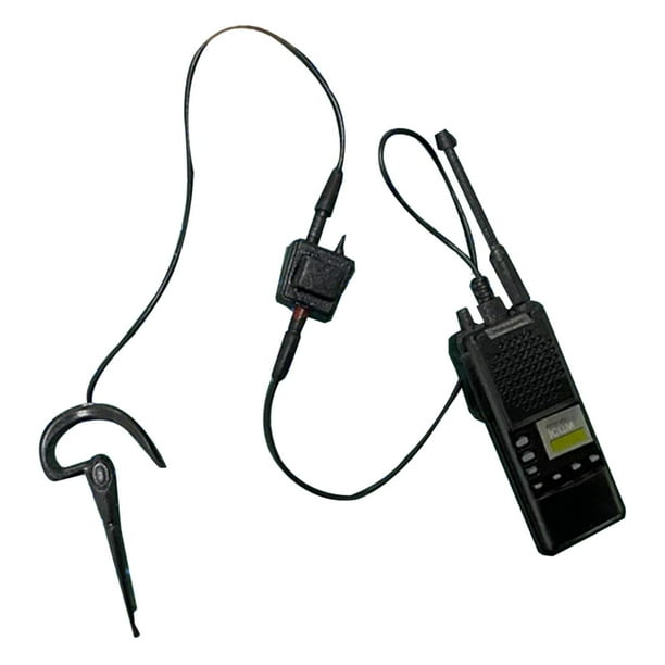 Modelo de auriculares de soldado 1/6, accesorio de figuras de acción, decoración para figuras de hombres de 12''