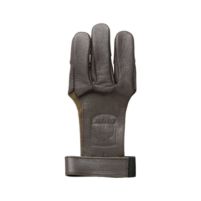BEAR ARCHERY ASG101XL BEAR ARCHERY LEATHER SHOOTING GLOVE 3-FINGER AMBIDEXTROUS XL