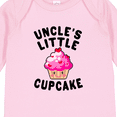 thumbnail image 4 of Inktastic Uncles Little Cupcake Girls Long Sleeve Baby Bodysuit, 4 of 5