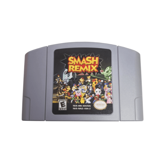SMASH REMIX v1.5.2 - N64 Game Cartridge (US Version)​​
