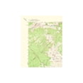 thumbnail image 4 of Topographical Map - Merced Peak California Quad - USGS 1964 - Vintage Wall Art, 4 of 4