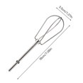 thumbnail image 5 of Whisk Replacement Head Kitchen Handheld Mixer Whisk Attachments Fit for Khm2b W10490648 KHM926, 5 of 11