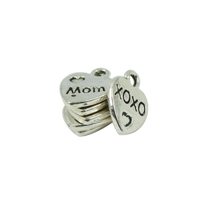Joyería Colgante de Bricolaje Yuyangstore Plata Antigua 50 Piezas