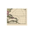 thumbnail image 2 of Historic Map - North America - Jaillot 1694 - Vintage Wall Art, 2 of 4